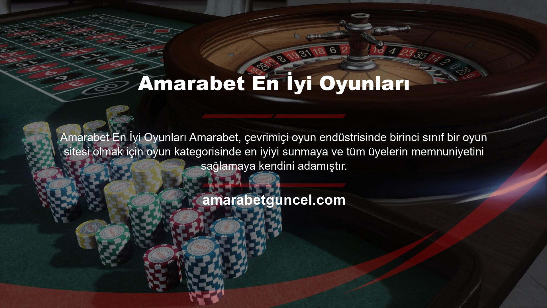 Amarabet canlı bahis alternatifi Türk kullanıcılar arasında en popüler oyun türüdür